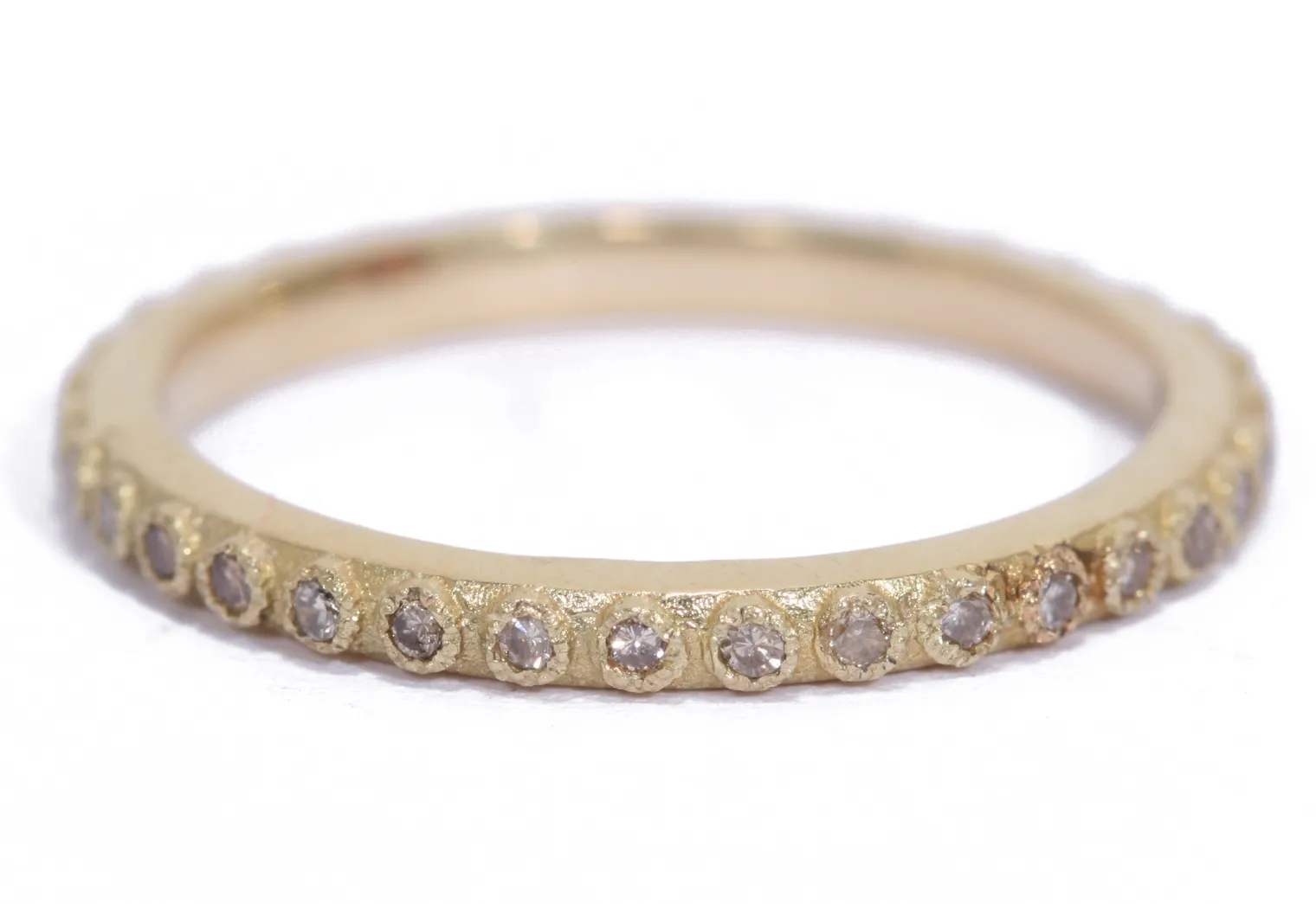 Diamond Stack Band Ring