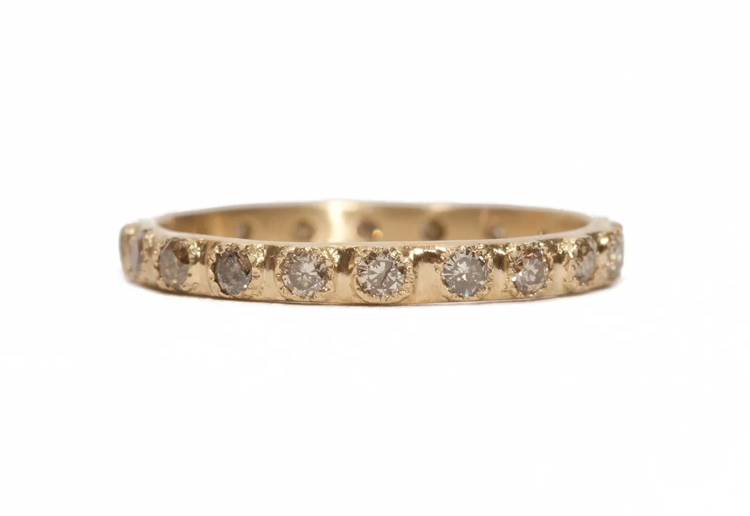 Diamond Stack Band Ring