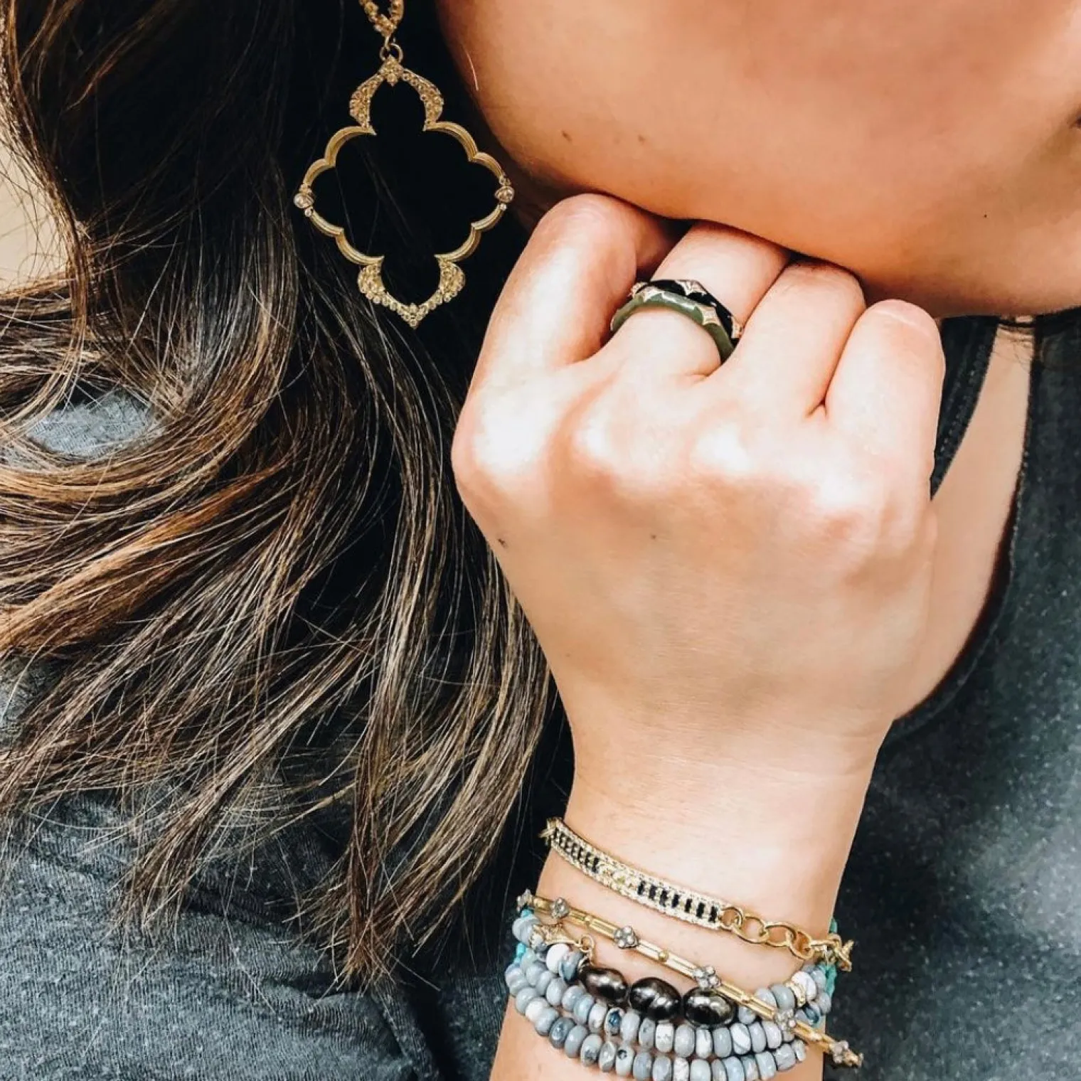 Dulcinea Statement Earrings