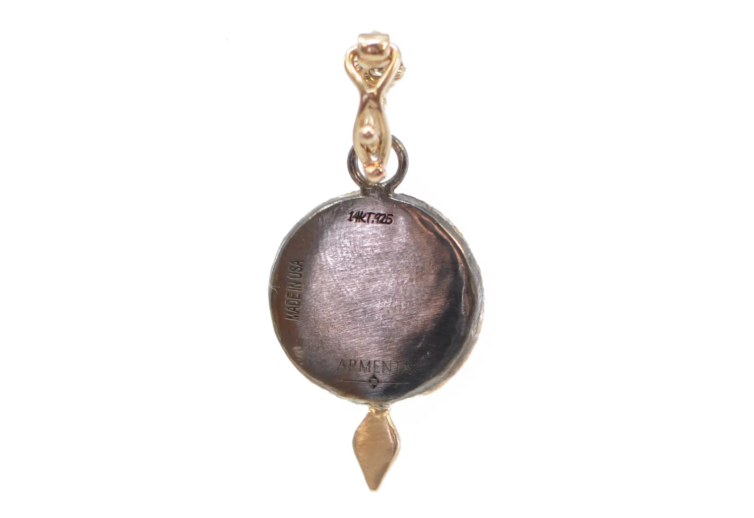 DUSTY ROSE ENAMEL SERPENT ENHANCER