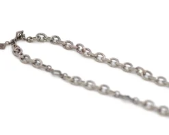 Edison Pearl Stations on Chain Link Necklace