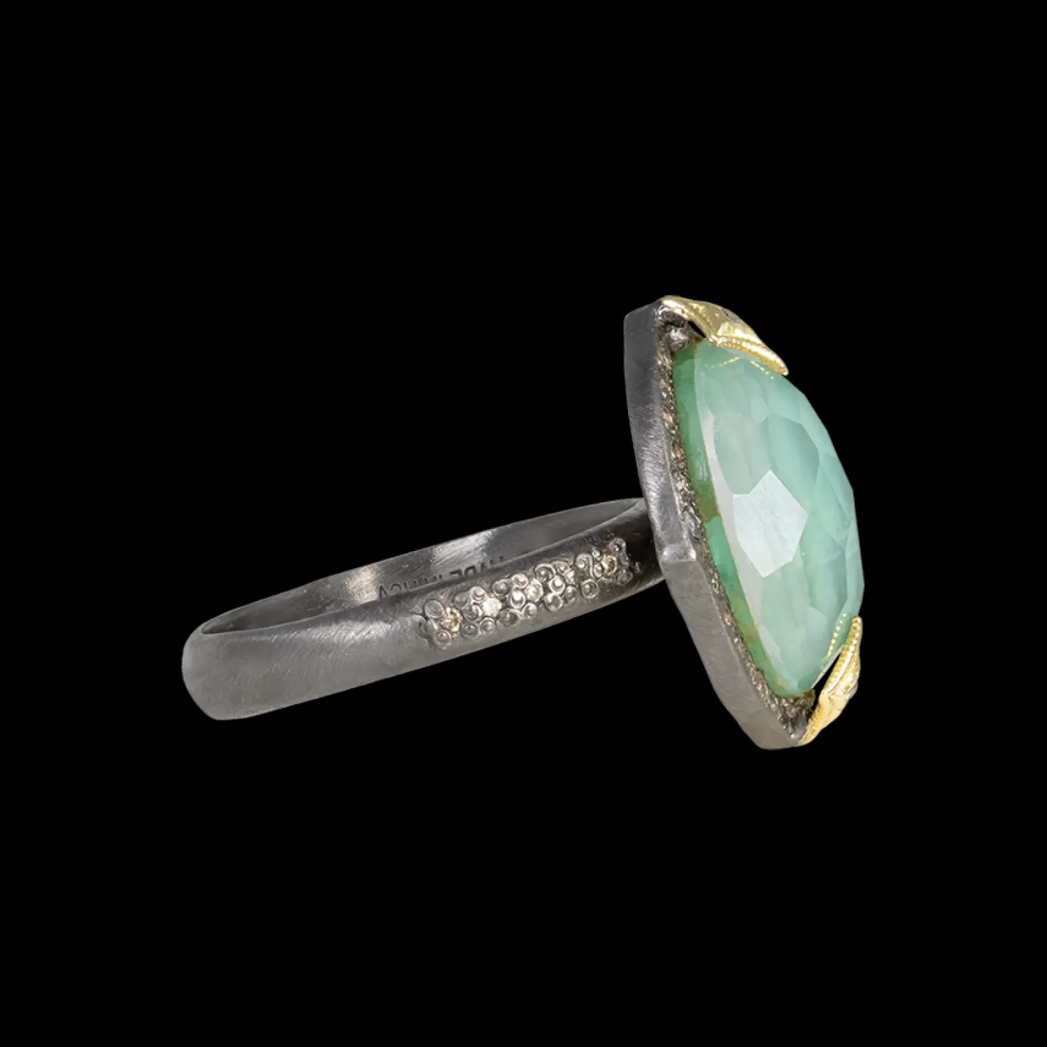 EMERALD CRIVELLI STATEMENT RING