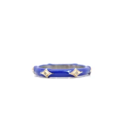 Enamel Crivelli Stack Band Ring