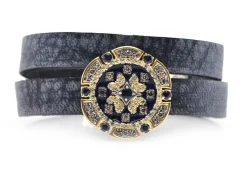 Enamel Medallion Bracelet