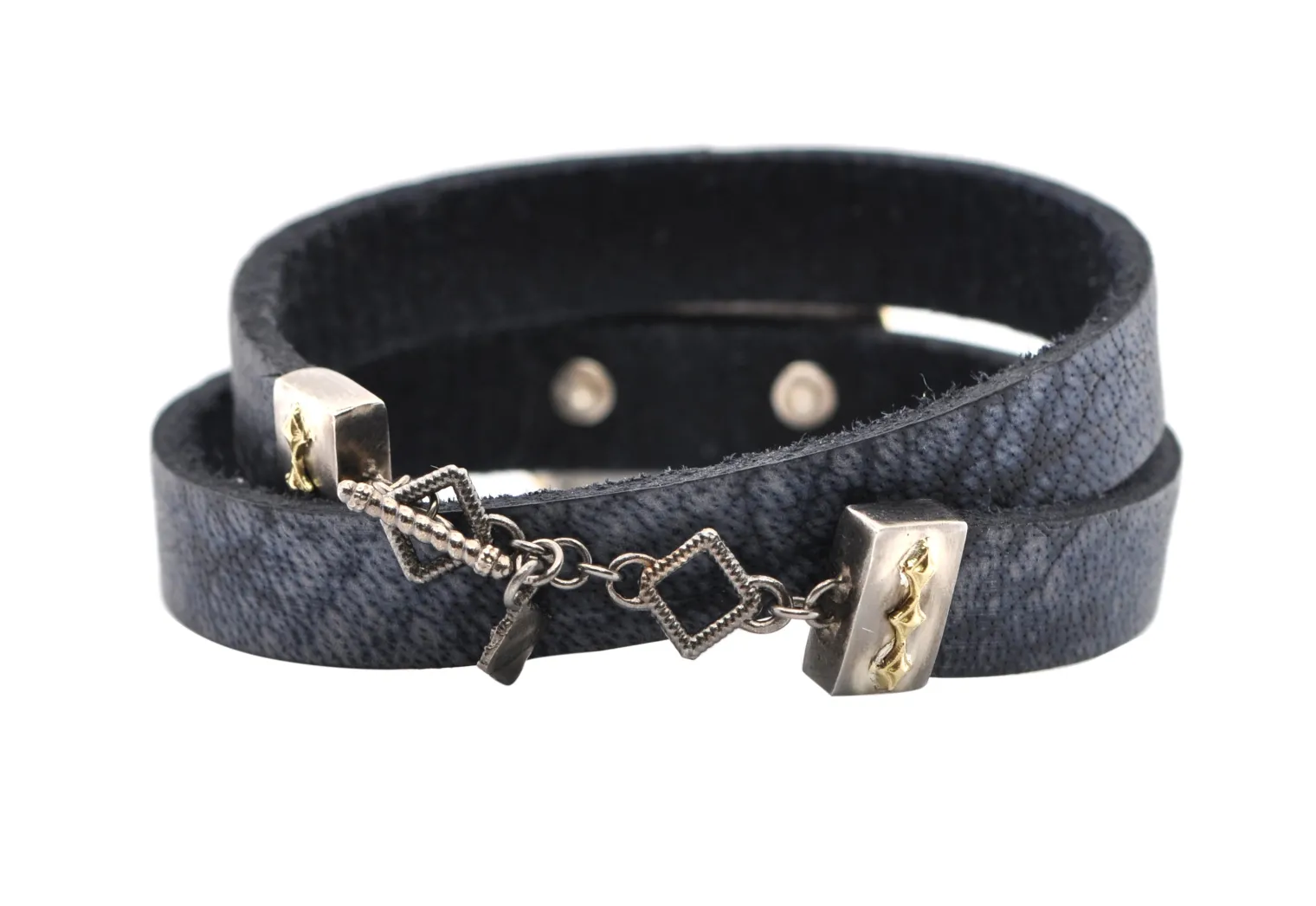 Enamel Medallion Bracelet