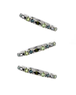 Eternity Band with Marquise & Round Tourmalines
