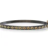 Eternity Crivelli with Red Garnets Huggie Bracelet