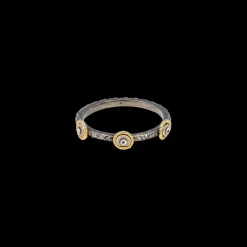 EVIL EYE ENAMEL STACK BAND