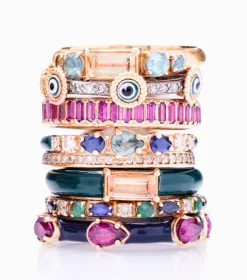 Evil Eye Stack Ring