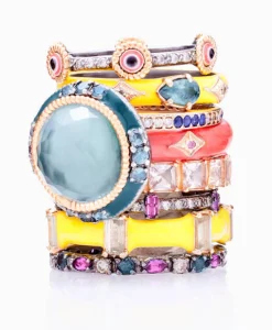 Evil Eye Stack Ring