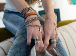 EVIL EYE STACK RING