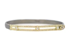 GOLD CRIVELLI HUGGIE BRACELET