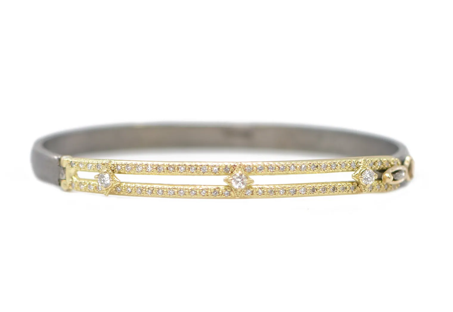 GOLD CRIVELLI HUGGIE BRACELET