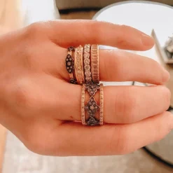 Granulation Stack Band Ring