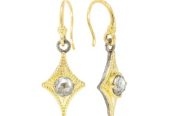 GREY DIAMONDS CRIVELLI DROP EARRING