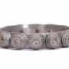 Grey Sterling Silver Stack Ring