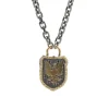 Griffin Shield Necklace