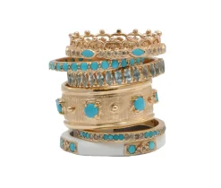 Half-Crown Stack Ring