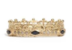 Half-Crown Stack Ring