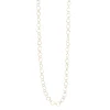 Hammered Round Link Necklace