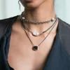 Hematite Pendant Necklace