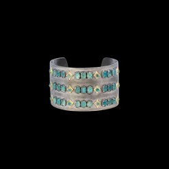 LARGE GRANDIDIERITE KICK CUFF BRACELET