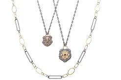 Leaf Shield Necklace