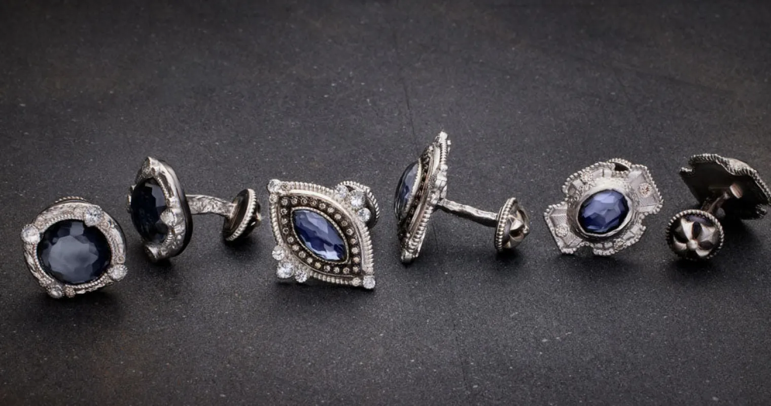 Marquise Shaped Cufflinks