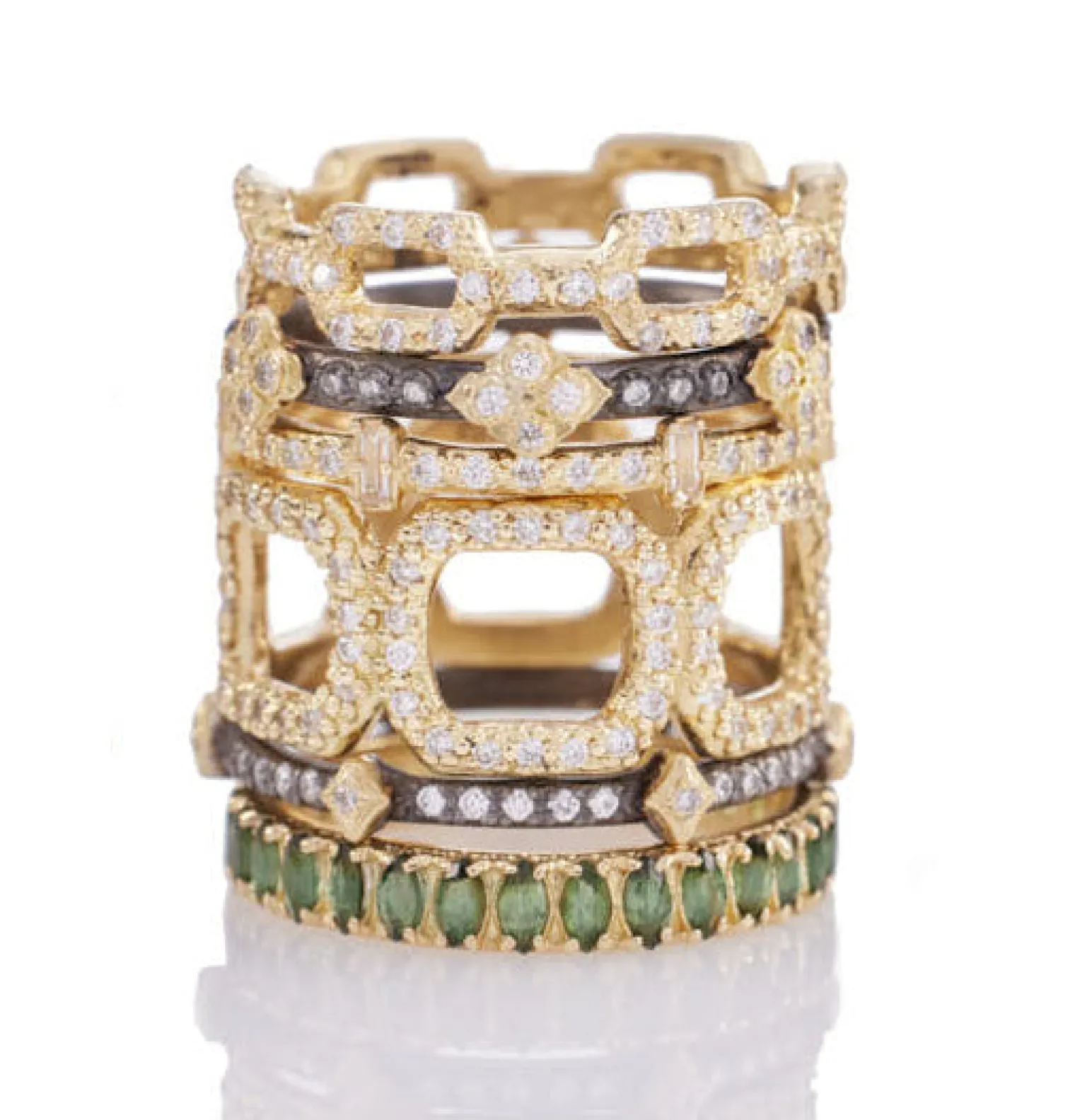 Marquise Stone Stack Band