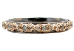 Mini Scroll Stack Band Ring