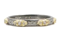Mini Scroll Stack Band Ring