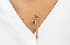 22MM DUSTY ROSE SKULL ENAMEL ENHANCER