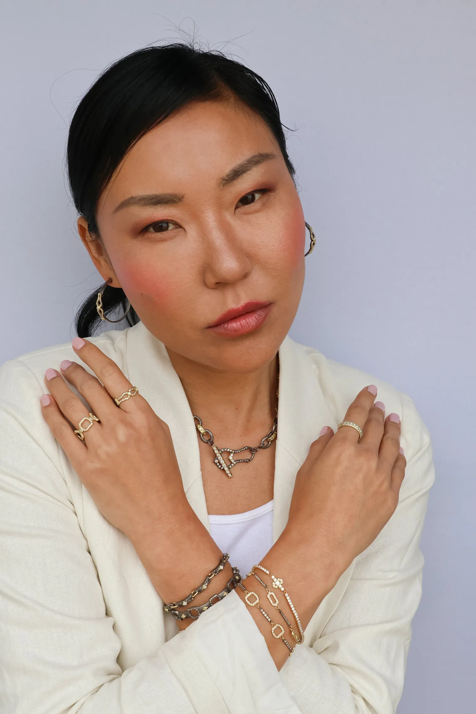 35 MM HOOP EARRINGS