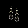 55 MM HORSESHOES DROP EARRINGS
