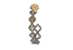 25mm Open Scroll Hoop Earrings