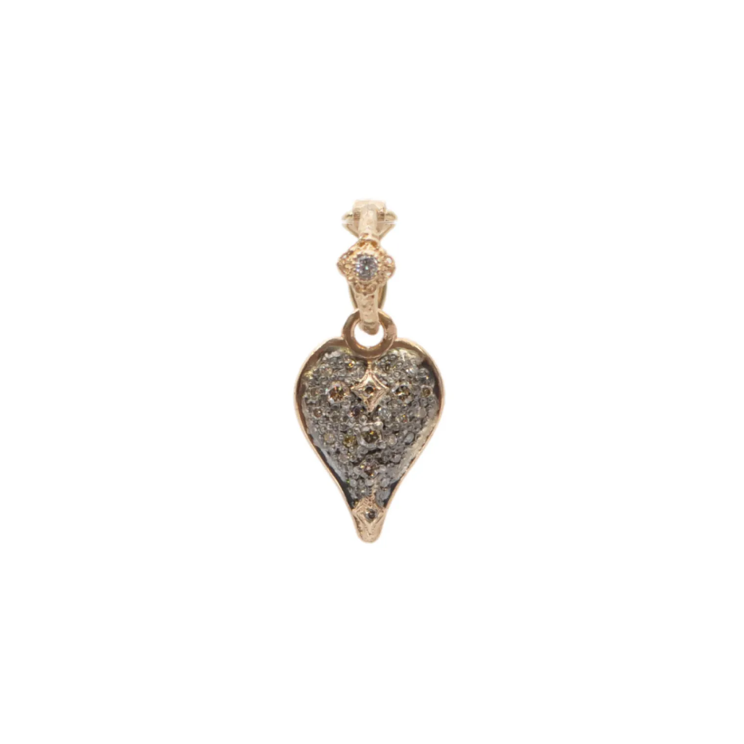 13.6MM PAVE HEART ENHANCER