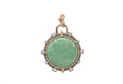23 MM ROUND AUSTRALIAN VARISCITE ENHANCER