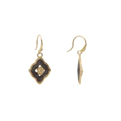 15MM SCROLL DROP EARRINGS