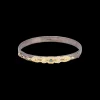 MORGANITE AND OPAL HUGGIE BRACELET WITH DIAMONDS