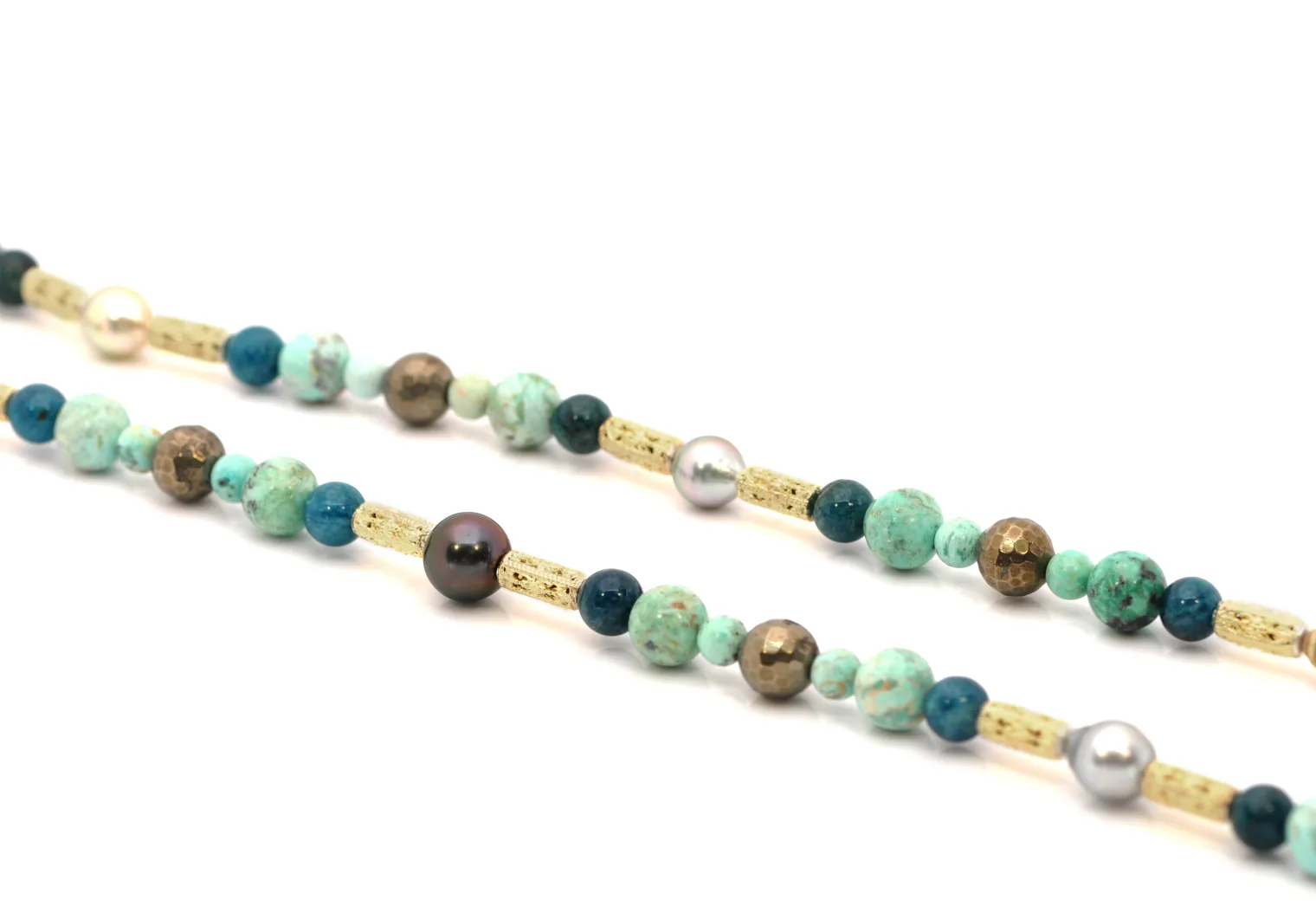 34" MULTI-BEADED NECKLACE
