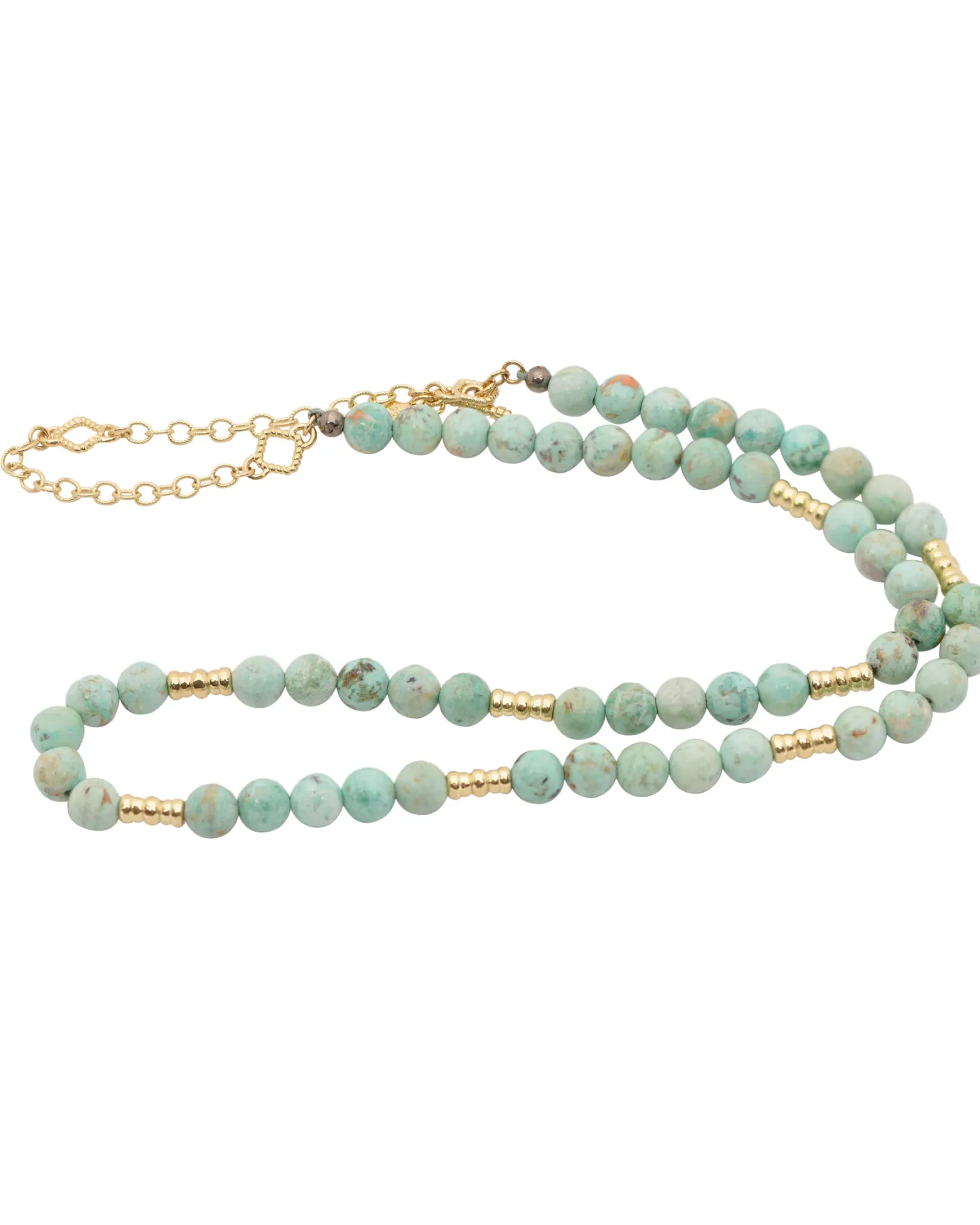 20" MULTI-BEADED NECKLACE