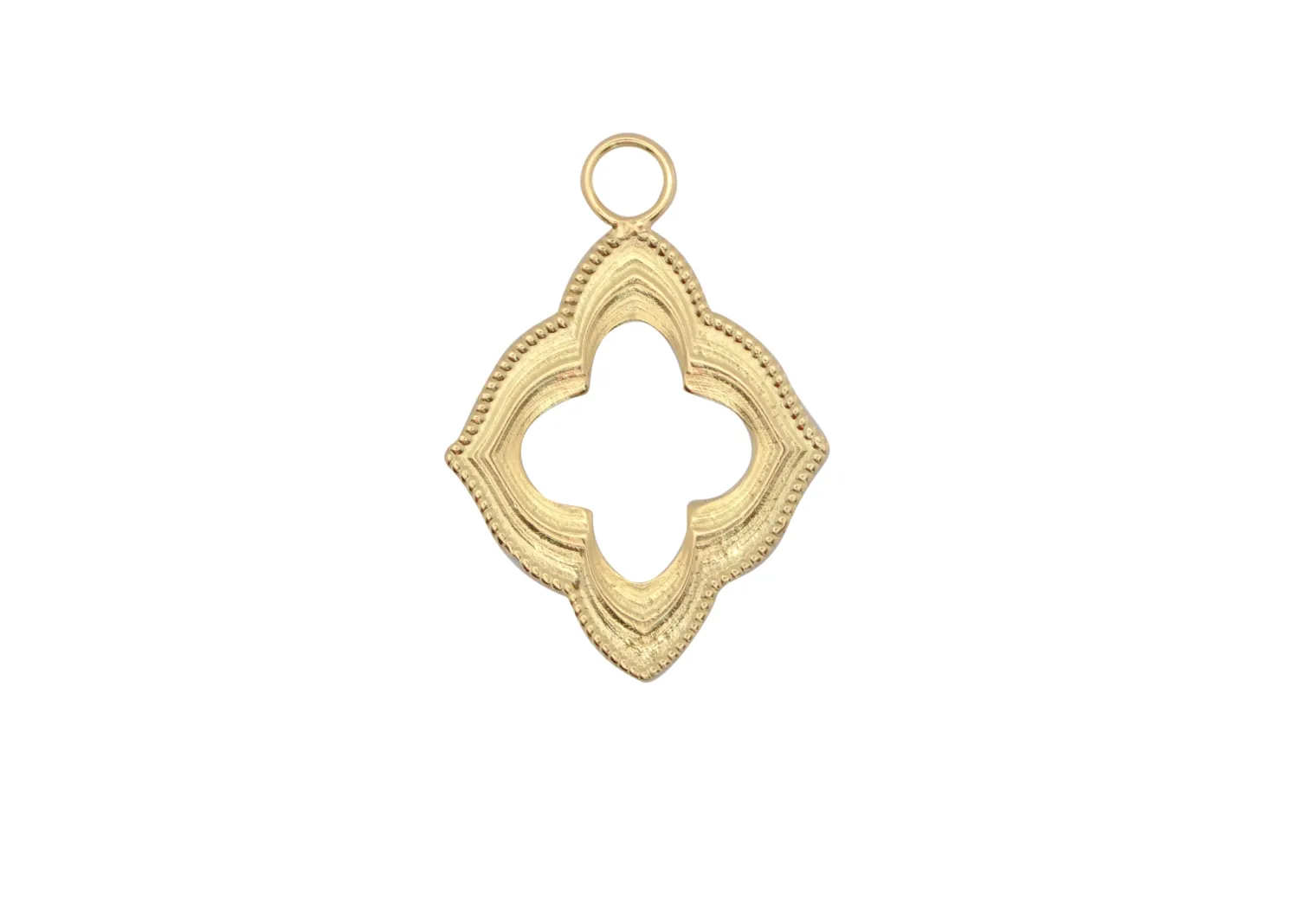Open Scroll Charm