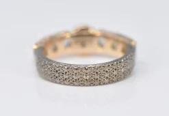 OVAL BLUE SPINEL STATEMENT RING