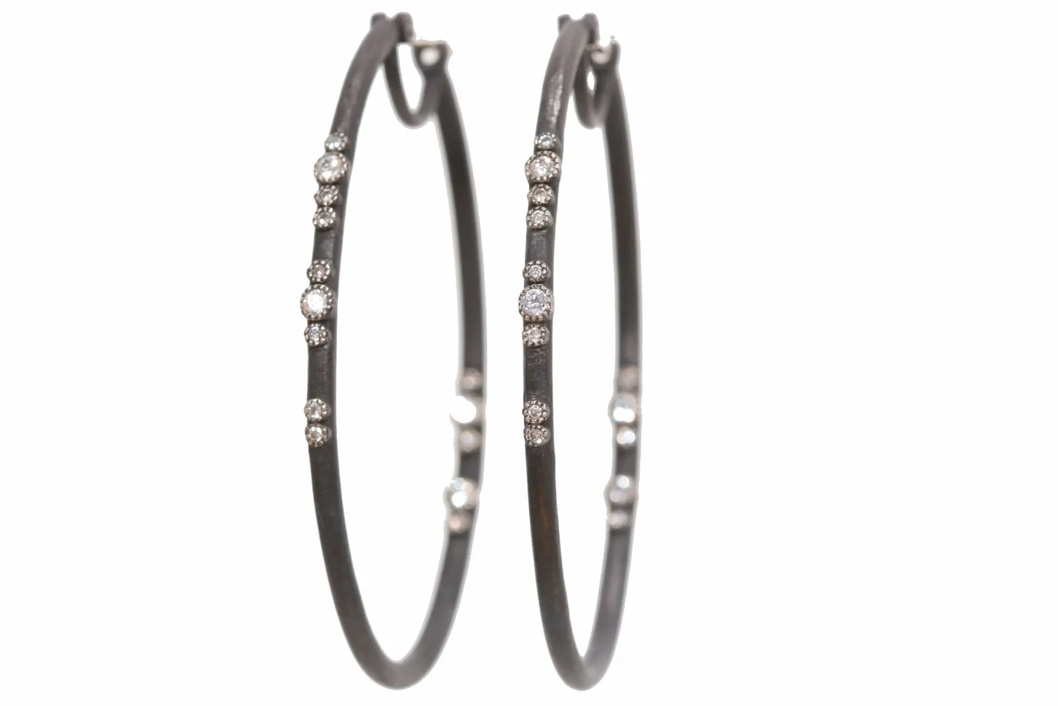 Oval Hoop Earrings