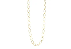 OVAL LINK NECKLACE WITH LOBSTER
