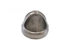 OVAL TURKISH CHALCEDONY STATEMENT RING