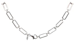 Paperclip Chain Link Necklace