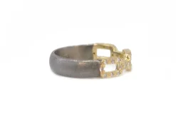 PAPERCLIP STACK RING