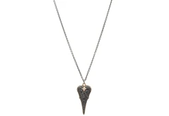 Pave Heart Necklace