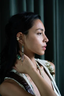 Pave Hinged Ear Cuff Earring